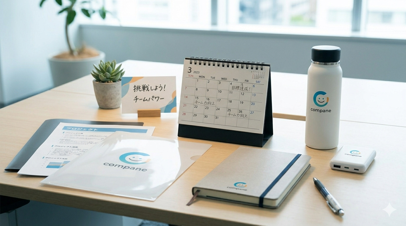 社内ノベルティの活用術|モチベーション向上に役立つアイテム